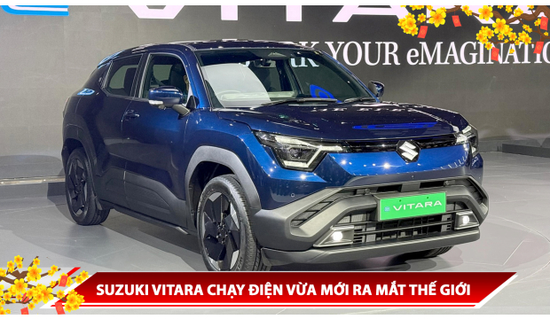 SUZUKI VITARA CHẠY ĐIỆN VỪA MỚI RA MẮT THẾ GIỚI